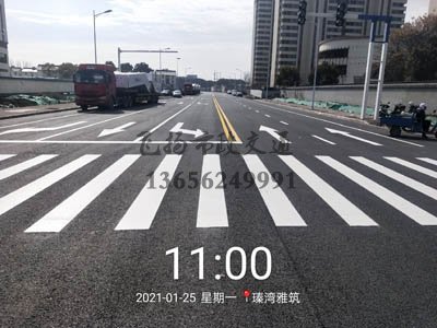 蘇州道路劃線進(jìn)程中遇見(jiàn)的五種狀況和有什么解決的方案?