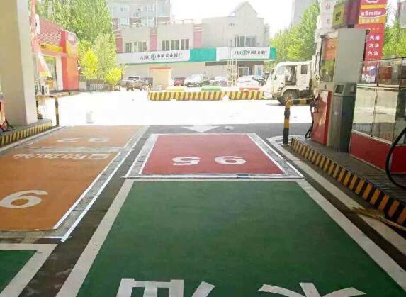 加油站車位劃線有沒有什么更好的設(shè)計(jì)方案？